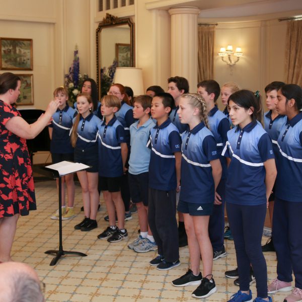 Ainslie School Choir at 2019 Pens Against Poverty Awards