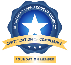 Retirement Living Code of Conduct Certification of Compliance - Foundation Member Logo